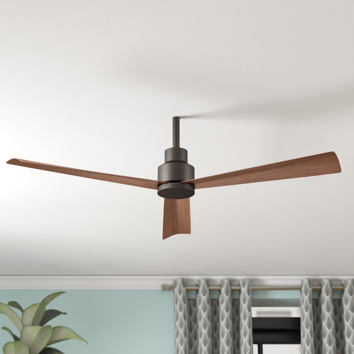 Minka Aire 44'' Simple 3 Blade Outdoor Propeller Ceiling Fan with